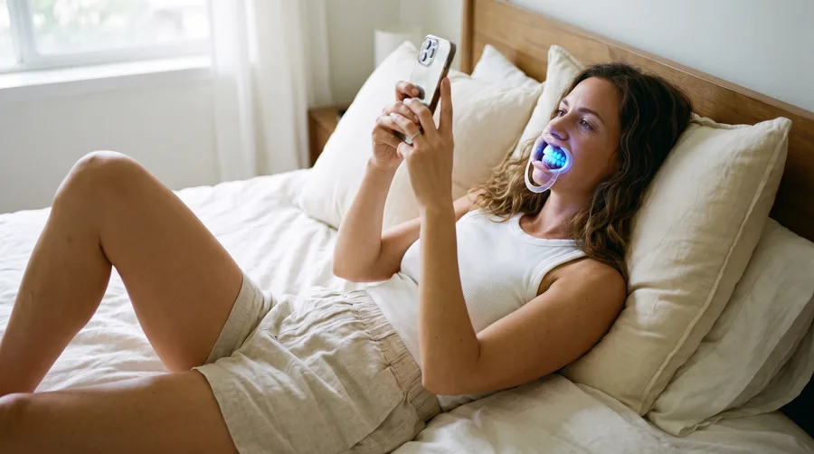 At-home whitening treatment
